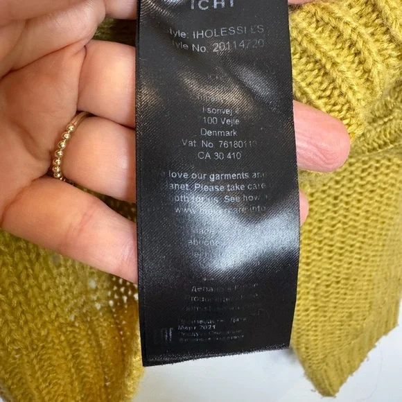 Mustard Knit Sweater - Picture 5 of 7